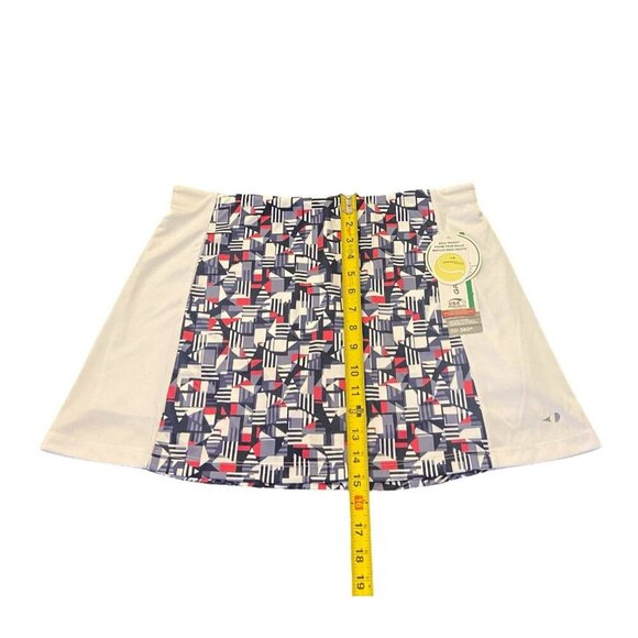 Women's Grand Slam‎ Performance Pickleball Skort XL Navy White Ball Pocket NWT - Picture 5 of 13